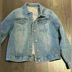 GAP FACTORY women’s Jean jacket stretch size  XL